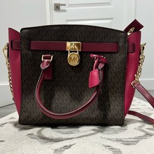 Michael Kors Burgundy Handbag ~ Never Worn ~